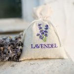 Торбичка  с лавандула с  бродерия