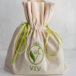 Тривка от лен с лого ВИВ