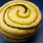 Натурален плъстен сапун Спирала.